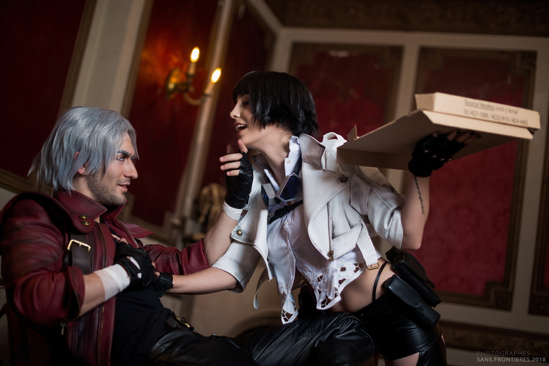 Illustration for article titled Devil May Cry Cosplay Gets A Little Romantic